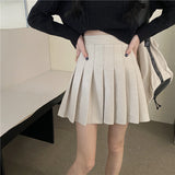 プリーツミニスカート