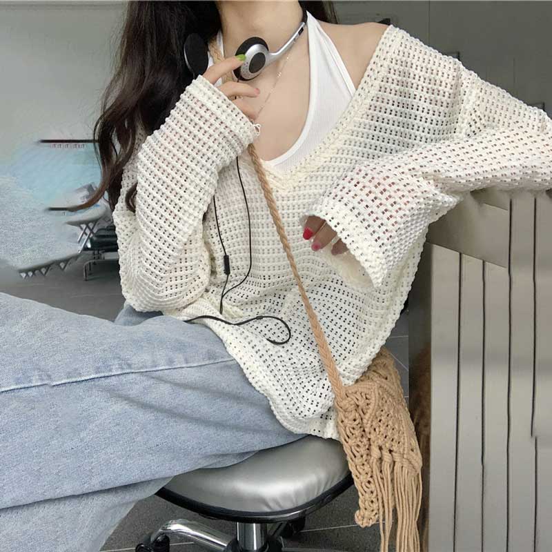 メッシュニット&タンクトップSET