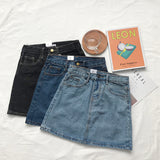 デニムタイトスカート