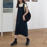 ナチュラルサロペットワンピース