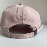 くすみパステルカラーキャップ