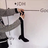 ニーハイソックスブーツ