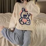 グラフィックうさぎルームウェア