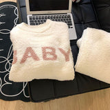 BABYロゴマシュマロルームウェア