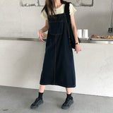 ナチュラルサロペットワンピース