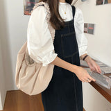 ナチュラルサロペットワンピース