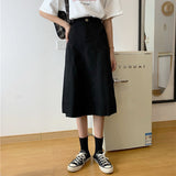 カジュアルミモレスカート