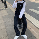 カジュアルデニムサロペット