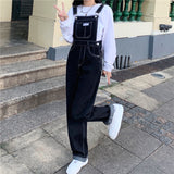 カジュアルデニムサロペット