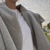 ボリュームスリーブパーカー