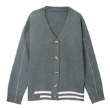 アクセントラインカーディガン