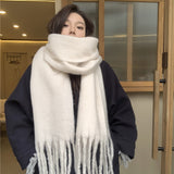 モヘアボリュームマフラー