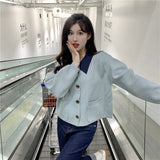 フレンチカラーカーディガン