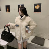 リバーシブルボアデニムジャケット