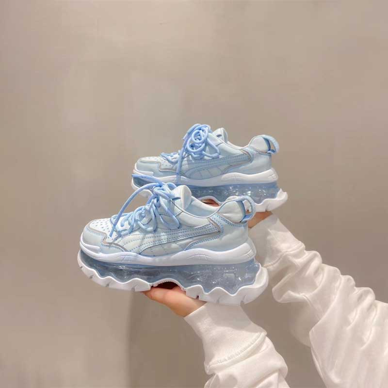 クリアカラーソールスニーカー