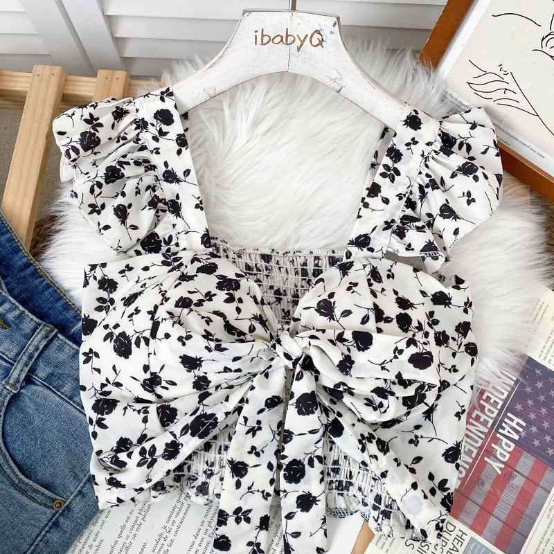 フリルシフォンビスチェ