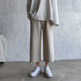 ワイドリネンパンツ