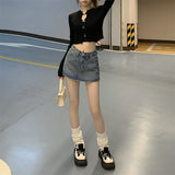 マイクロデニムスカート