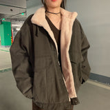 フライトネックファージャケット