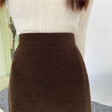 ミモレスリットマーメイドスカート