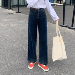 ストレートインディゴデニム