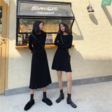 2typeリブニットワンピース