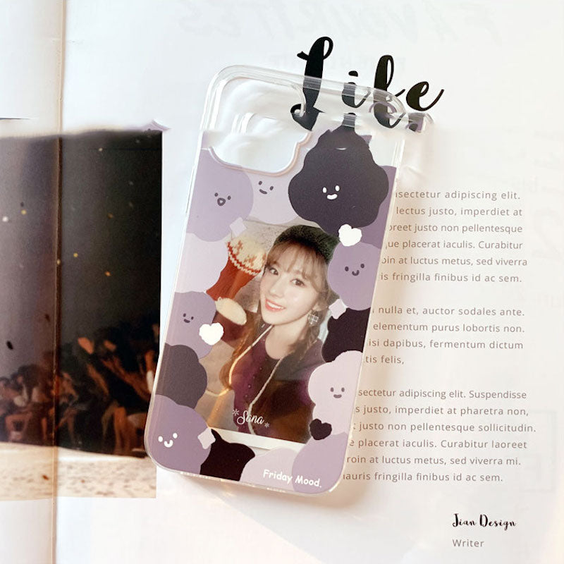 メンカラゆるフレームiPhoneケース