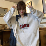 スポーツロゴスウェット