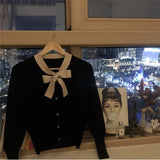 ヴィンテージボウタイリボントップス