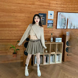 ワンショルダーカシュクールトップス