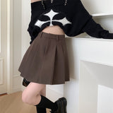 ワイドプリーツスカート