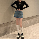 マイクロデニムスカート