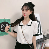 バイカラーショートフリルカーディガン