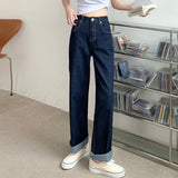 ハイウエストレングスデニム