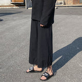 ワイドリネンパンツ