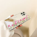 ミラーチューリップiPhoneケース