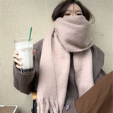 モヘアボリュームマフラー
