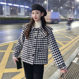 フレンチカラーギンガムアウター