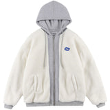 バイカラーストリートパーカー