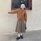 トグルボタンニットアウター