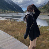 ルーズニットワンピース