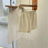 カジュアルコットンショートパンツ