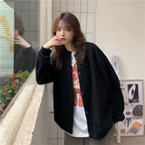 クルーネックシンプルカーディガン