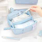 フルオープンジップペンケース