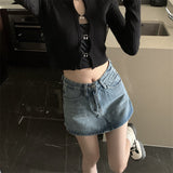 マイクロデニムスカート