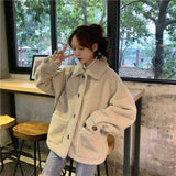 クリームボアアウター