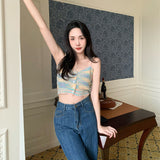 パールチェーンマーブルキャミソール