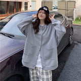 クルーネックハイゲージカーディガン