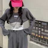 レイヤードスウェット&キャミソールSET