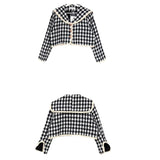 千鳥ジャケット&ミニスカートSET